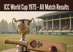 ICC World Cup 1975 All Match Results, Scores and Team Played