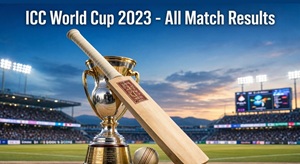 ICC Cricket World Cup 2023 All Match List and Results